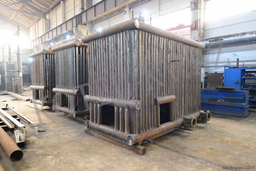 Конструкция промышленного парогенератора Конструкция парогенератора