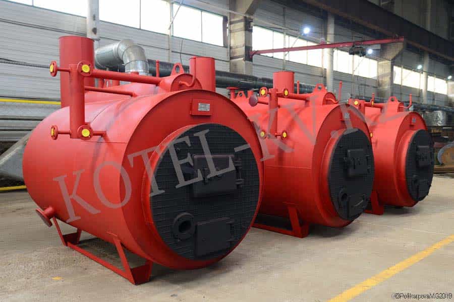 Твердотопливный паровой котел