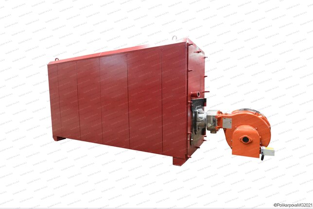 Мазутный котел 1.1 МВт промышленный