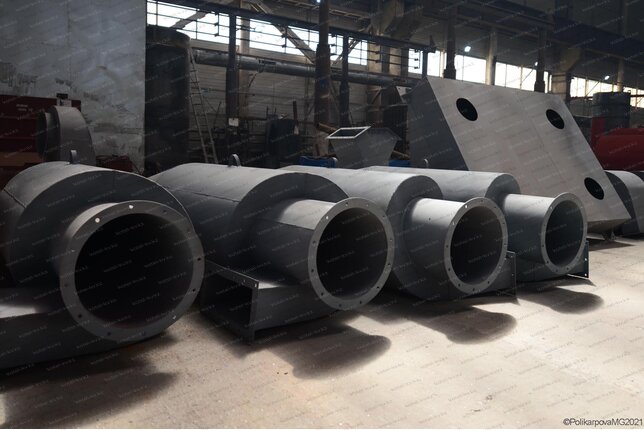 Изготовление промышленных циклонов ЦН 15 700 2СП